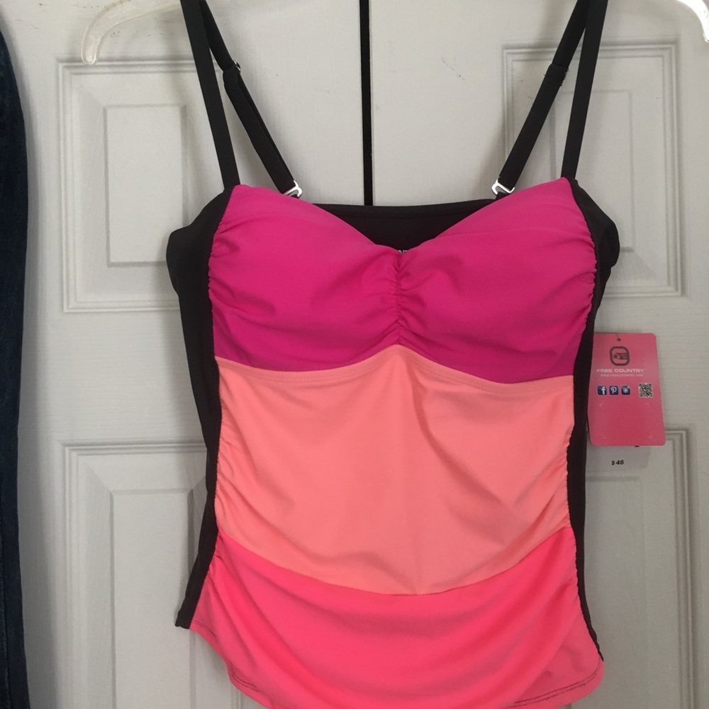 SOLD. Free Country swim top